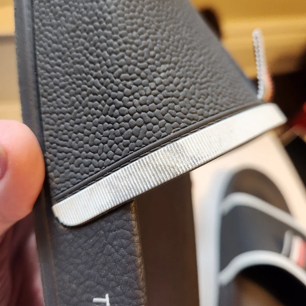 Thom Browne grosgrain loop tab pool slides size 41 BNWB